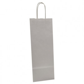 Flaschentragetaschen Papier weiß