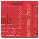 Geschenkpapier Callisto rot Geschenkpapier Callisto rot