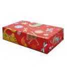 Geschenkpapier Gamba rot