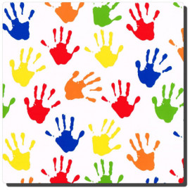 Geschenkpapier Hands