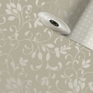 Geschenkpapier Miron taupe