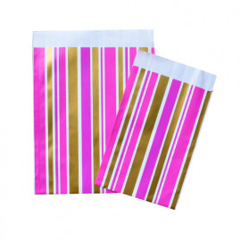 Flachbeutel - Motiv Streifen Flachbeutel - Motiv Streifen