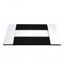 Magnetboxen für Flaschen flach Schwarz außen/Weiß innen