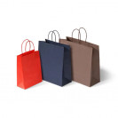 Papiertragetaschen Dark mit Randumschlag Papiertragetaschen Dark mit Randumschlag