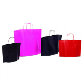 Papiertragetaschen BOTTOM BAGS farbig Papiertragetaschen BOTTOM BAGS farbig