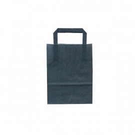 Papiertüten Colorati Su in anthrazit 18 x 24 + 8 cm Papiertüten Colorati Su in anthrazit 18 x 24 + 8 cm