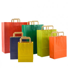 Papiertüten in 6 verschiedenen Farben