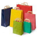 Papiertüten in 6 verschiedenen Farben