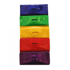 Grifflochtragetaschen PE Tropic Buntkarton