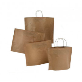 Papiertragetaschen BOTTOM BAGS Kraftpapier braun Papiertragetaschen BOTTOM BAGS Kraftpapier braun