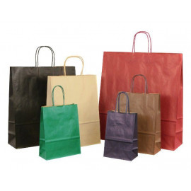Papiertaschen Dark in 6 gedeckten Farben