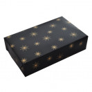 Weihnachtspapier Airi schwarz-gold Weihnachtspapier Airi schwarz-gold