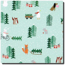 Weihnachtspapier Josefina mint Muster Weihnachtspapier Josefina mint Muster