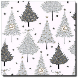 Weihnachtspapier Nataly schwarz Weihnachtspapier Nataly schwarz