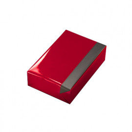 Weihnachtspapier zweifarbig in rot grau Weihnachtspapier zweifarbig in rot grau