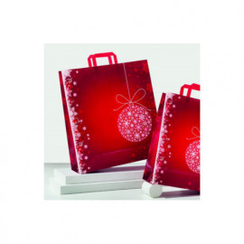 Weihnachtstragetaschen Noel Rouge 45 x 49 + 15 cm