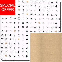 Geschenkpapier Hugo weiß-gold