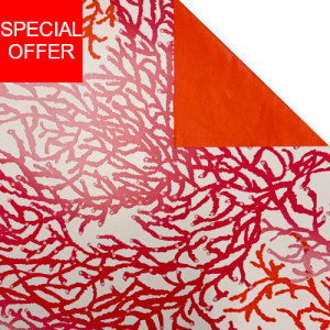 Geschenkpapier Issari Koralle