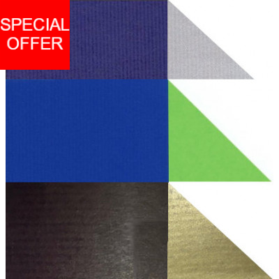 Geschenkpapier Kraft zweifarbig Geschenkpapier Kraft zweifarbig