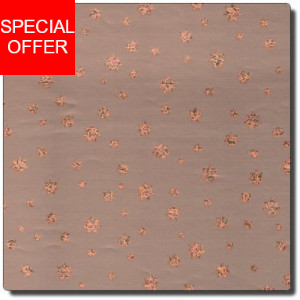 Weihnachtspapier Aster kupfer Weihnachtspapier Aster kupfer