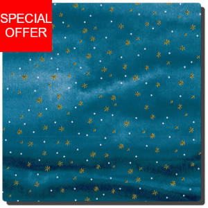 Weihnachtspapier Giana blau Weihnachtspapier Giana blau