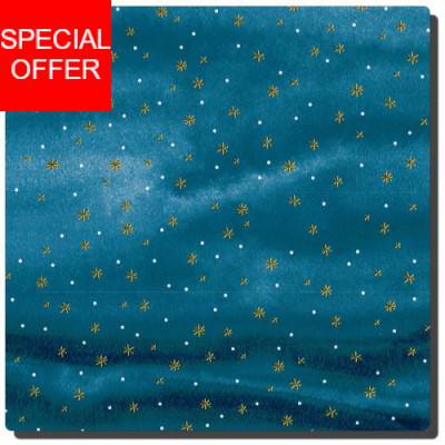 Weihnachtspapier Giana blau Weihnachtspapier Giana blau