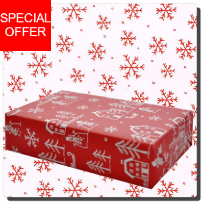 Weihnachtspapier Island