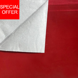 Weihnachtspapier zweifarbig in rot silber Weihnachtspapier zweifarbig in rot silber