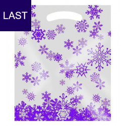 Weihnachtstragetaschen Winterstars (LDPE)