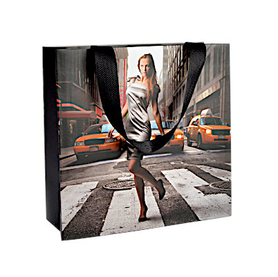 Papiertaschen Ripsband bedrucken