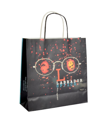 Papiertüte Offsetdruck 24x24x9 cm