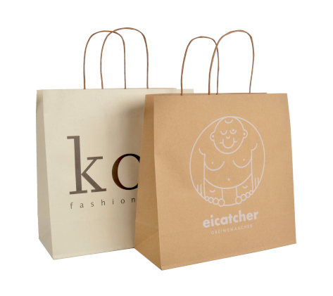 Papiertüte Offsetdruck 31x31x12 cm