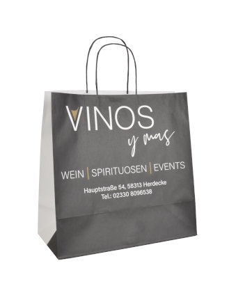 Papiertüte Offsetdruck 33x33x15 cm