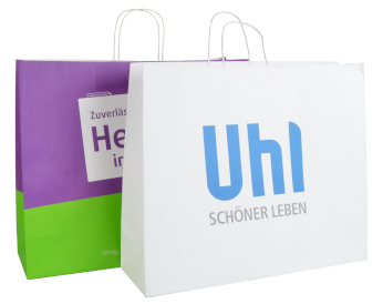 Papiertüte Offsetdruck 48x40x15 cm