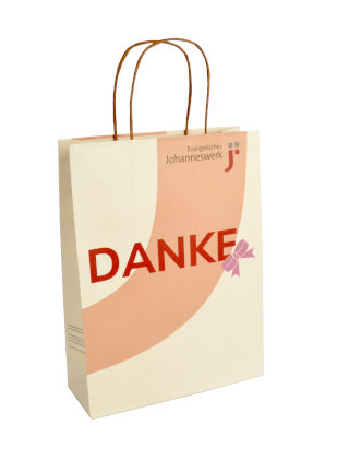 Papiertüte Randumschlag 24x32x9 cm