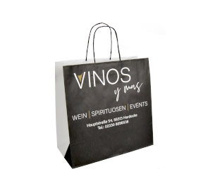 Papiertüte Randumschlag 33x33x15 cm