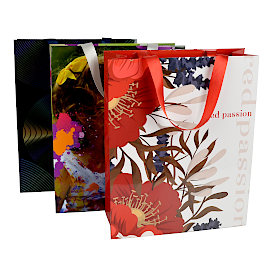 Papiertüten Ripsband 31 x 39 +12 cm