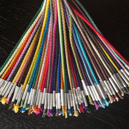 Papiertüten Textilkordeln