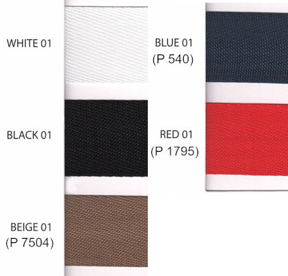 Ripsband 25mm Farben